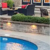 outdoor lighting by NLG landscaping contractors burlington