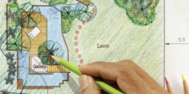 Sketch of Lawn Planning
